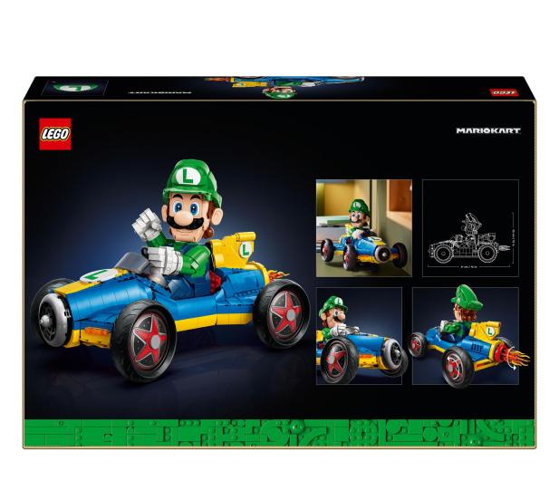 LEGO SUPER MARIO 72050 Mario Kart™ — Luigi i Mach 8 - 1529852 - zdjęcie 4